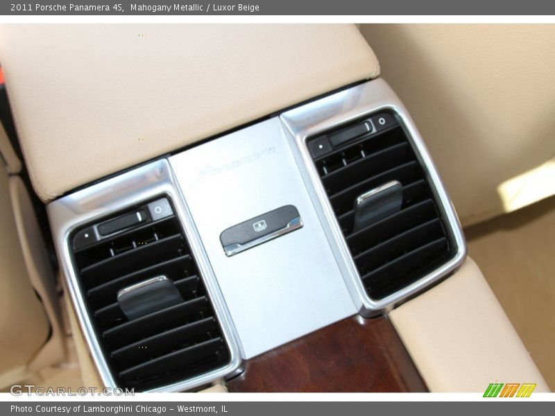 Mahogany Metallic / Luxor Beige 2011 Porsche Panamera 4S