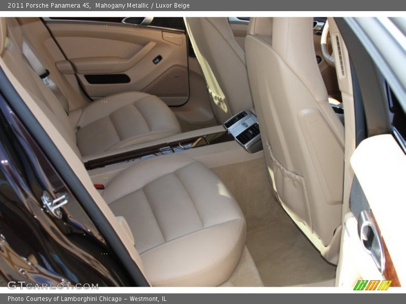Mahogany Metallic / Luxor Beige 2011 Porsche Panamera 4S