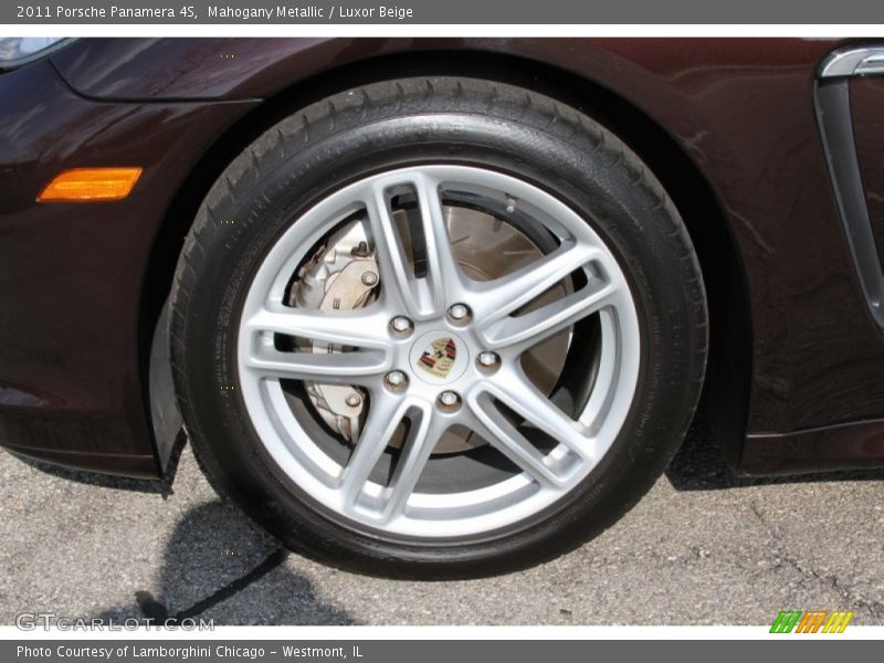 Mahogany Metallic / Luxor Beige 2011 Porsche Panamera 4S