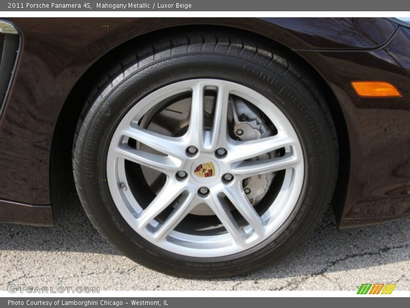 Mahogany Metallic / Luxor Beige 2011 Porsche Panamera 4S