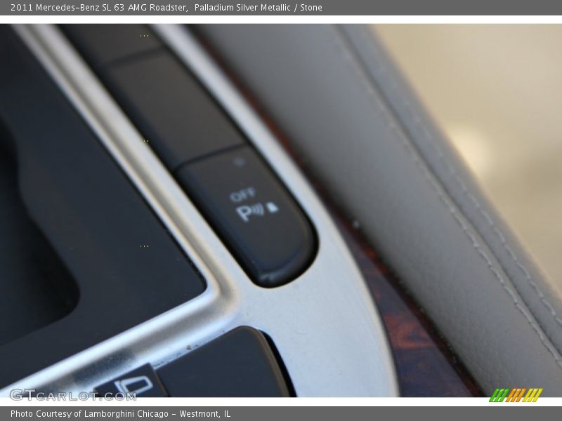 Palladium Silver Metallic / Stone 2011 Mercedes-Benz SL 63 AMG Roadster