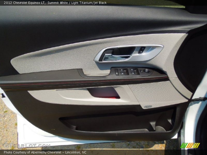 Summit White / Light Titanium/Jet Black 2012 Chevrolet Equinox LT