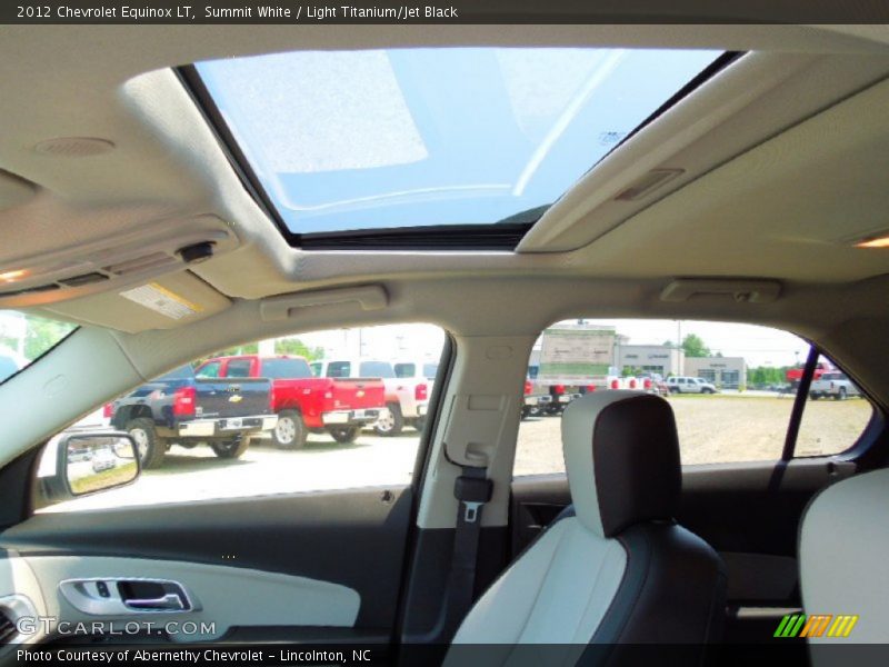 Summit White / Light Titanium/Jet Black 2012 Chevrolet Equinox LT