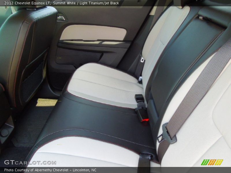 Summit White / Light Titanium/Jet Black 2012 Chevrolet Equinox LT