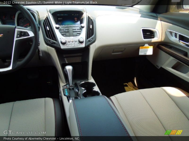Summit White / Light Titanium/Jet Black 2012 Chevrolet Equinox LT