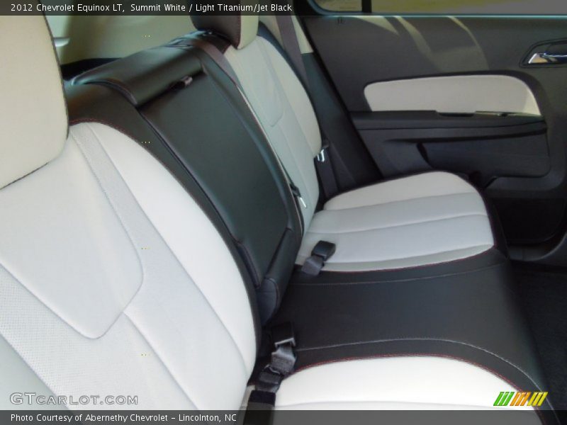 Summit White / Light Titanium/Jet Black 2012 Chevrolet Equinox LT