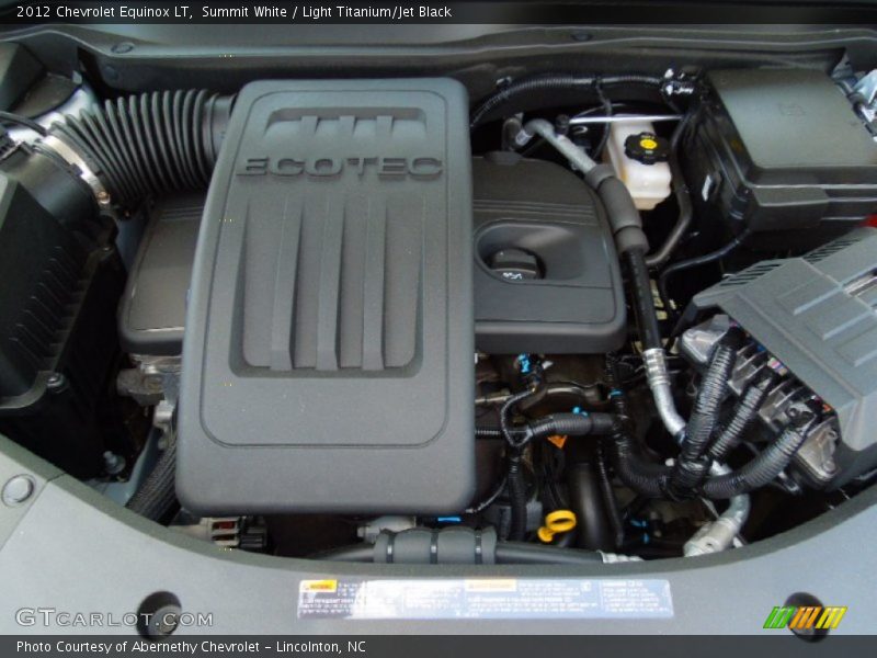 Summit White / Light Titanium/Jet Black 2012 Chevrolet Equinox LT