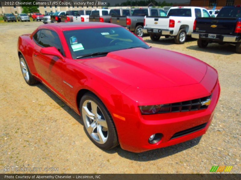 Victory Red / Black 2012 Chevrolet Camaro LT/RS Coupe