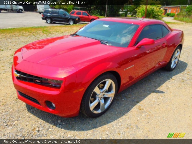 Victory Red / Black 2012 Chevrolet Camaro LT/RS Coupe