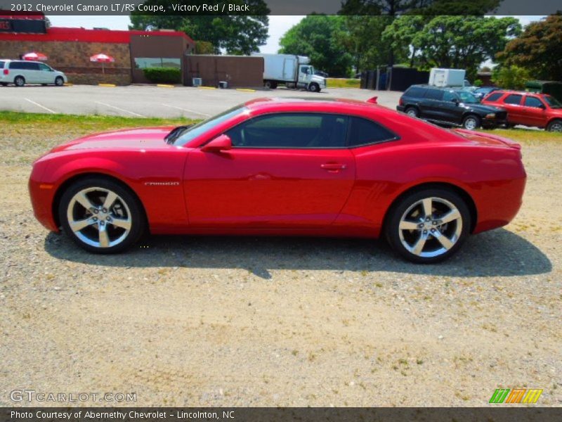 Victory Red / Black 2012 Chevrolet Camaro LT/RS Coupe