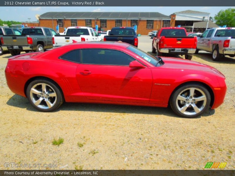 Victory Red / Black 2012 Chevrolet Camaro LT/RS Coupe