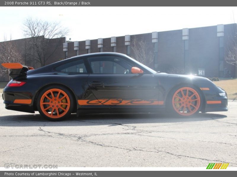 Black/Orange / Black 2008 Porsche 911 GT3 RS