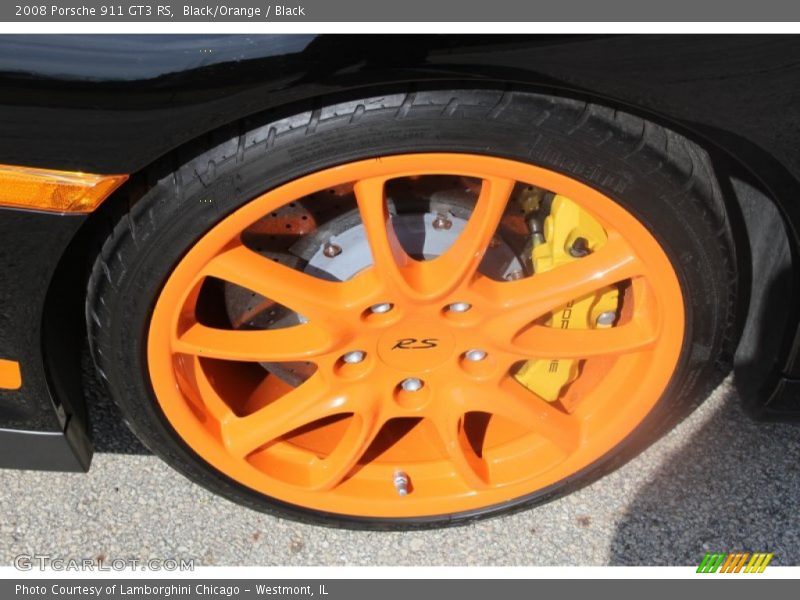 Black/Orange / Black 2008 Porsche 911 GT3 RS
