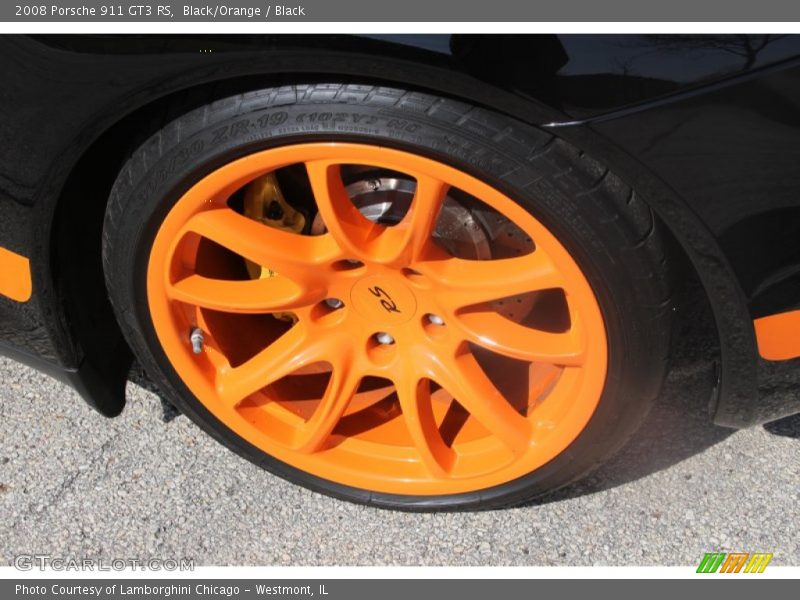 Black/Orange / Black 2008 Porsche 911 GT3 RS