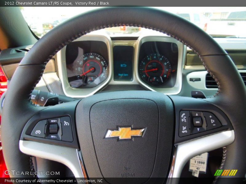 Victory Red / Black 2012 Chevrolet Camaro LT/RS Coupe