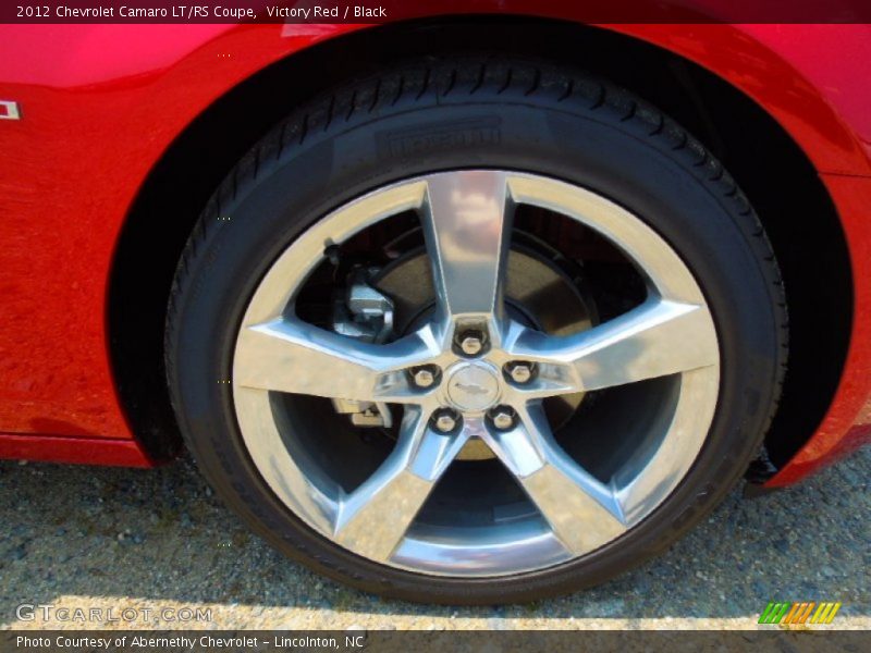 Victory Red / Black 2012 Chevrolet Camaro LT/RS Coupe