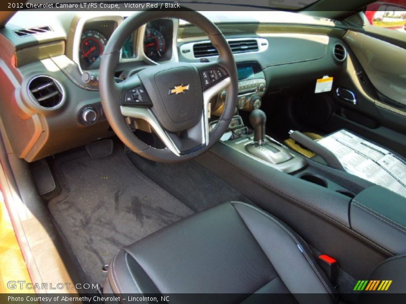 Victory Red / Black 2012 Chevrolet Camaro LT/RS Coupe