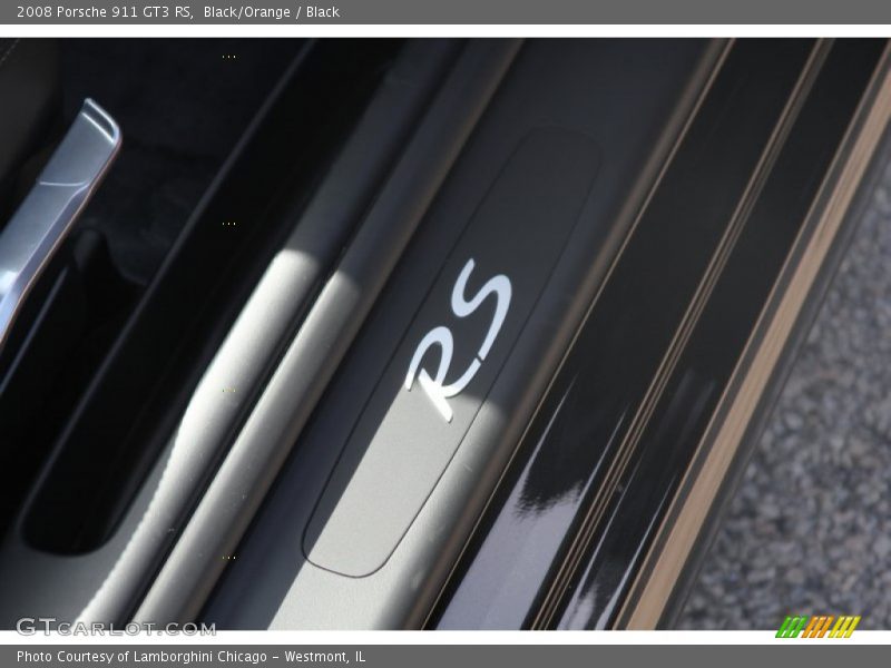 Black/Orange / Black 2008 Porsche 911 GT3 RS