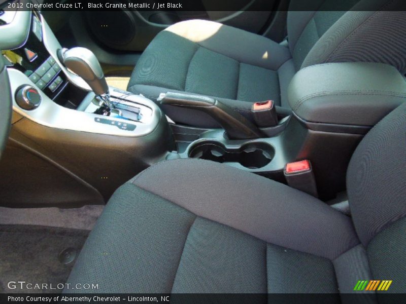Black Granite Metallic / Jet Black 2012 Chevrolet Cruze LT