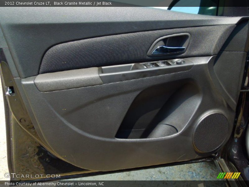 Black Granite Metallic / Jet Black 2012 Chevrolet Cruze LT