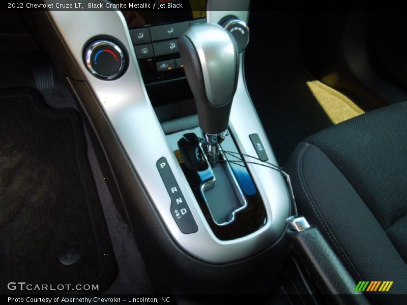 Black Granite Metallic / Jet Black 2012 Chevrolet Cruze LT