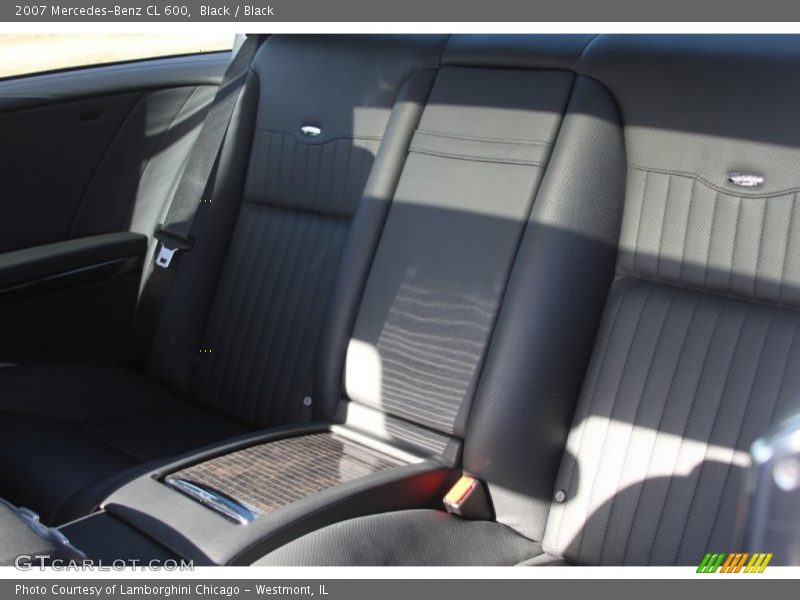Black / Black 2007 Mercedes-Benz CL 600