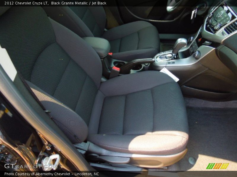 Black Granite Metallic / Jet Black 2012 Chevrolet Cruze LT