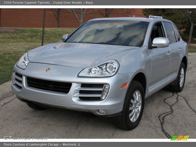 Crystal Silver Metallic / Black 2009 Porsche Cayenne Tiptronic