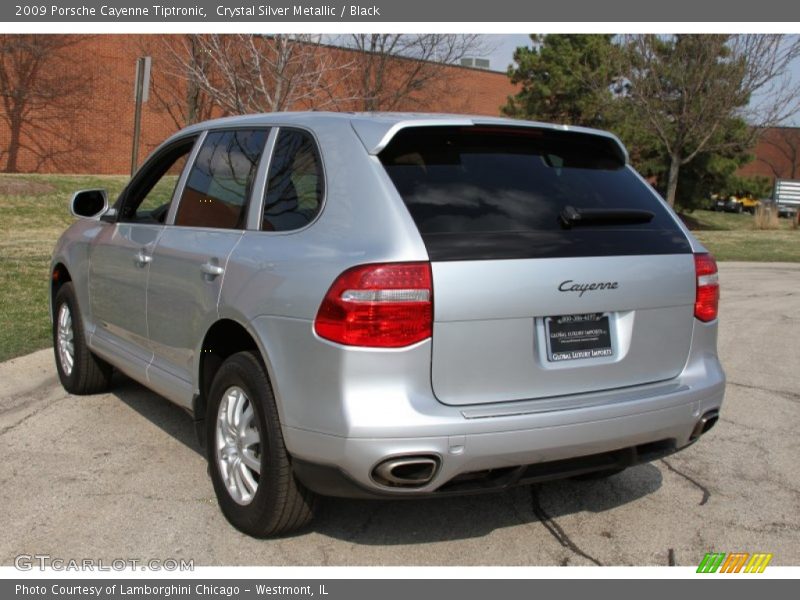 Crystal Silver Metallic / Black 2009 Porsche Cayenne Tiptronic
