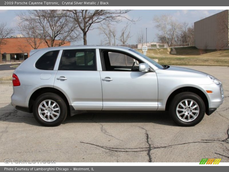 Crystal Silver Metallic / Black 2009 Porsche Cayenne Tiptronic