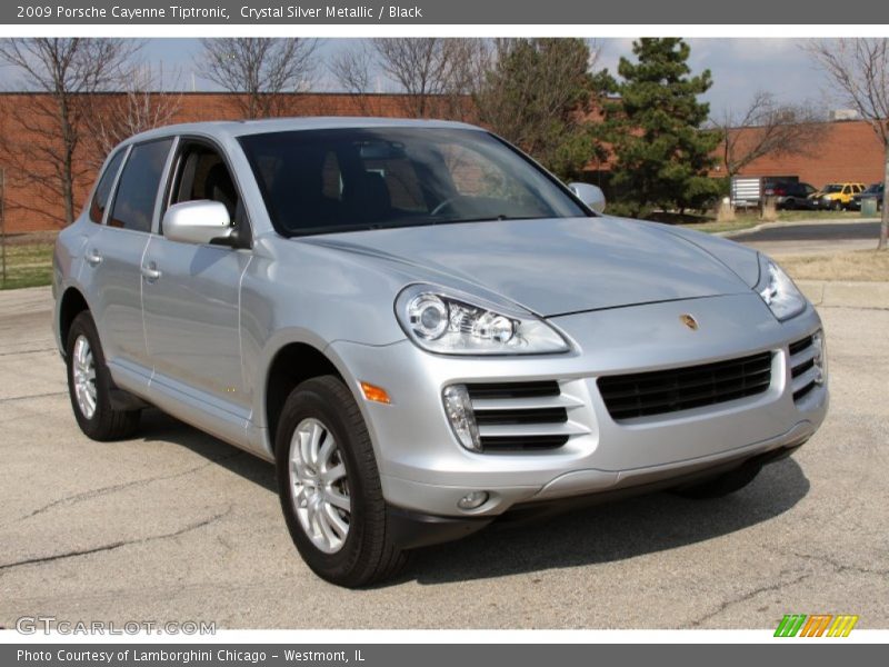 Crystal Silver Metallic / Black 2009 Porsche Cayenne Tiptronic