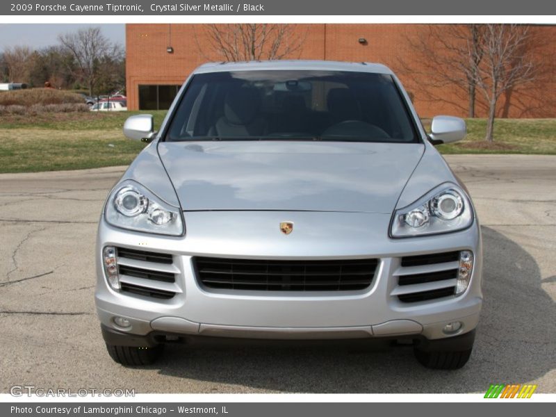 Crystal Silver Metallic / Black 2009 Porsche Cayenne Tiptronic