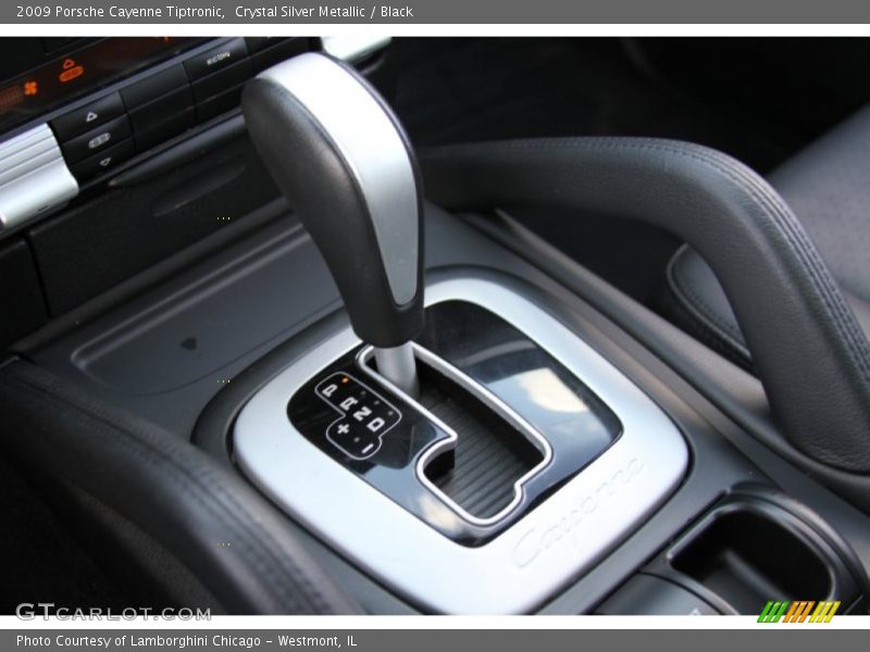 Crystal Silver Metallic / Black 2009 Porsche Cayenne Tiptronic