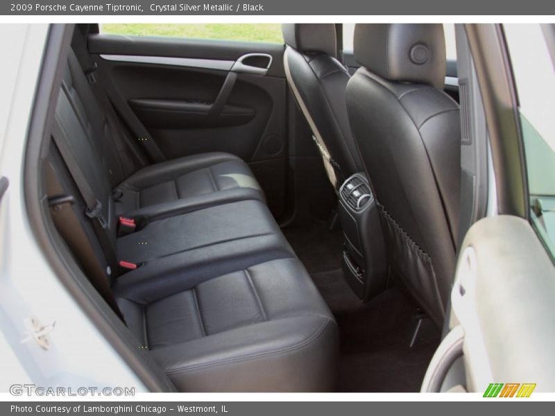 Crystal Silver Metallic / Black 2009 Porsche Cayenne Tiptronic