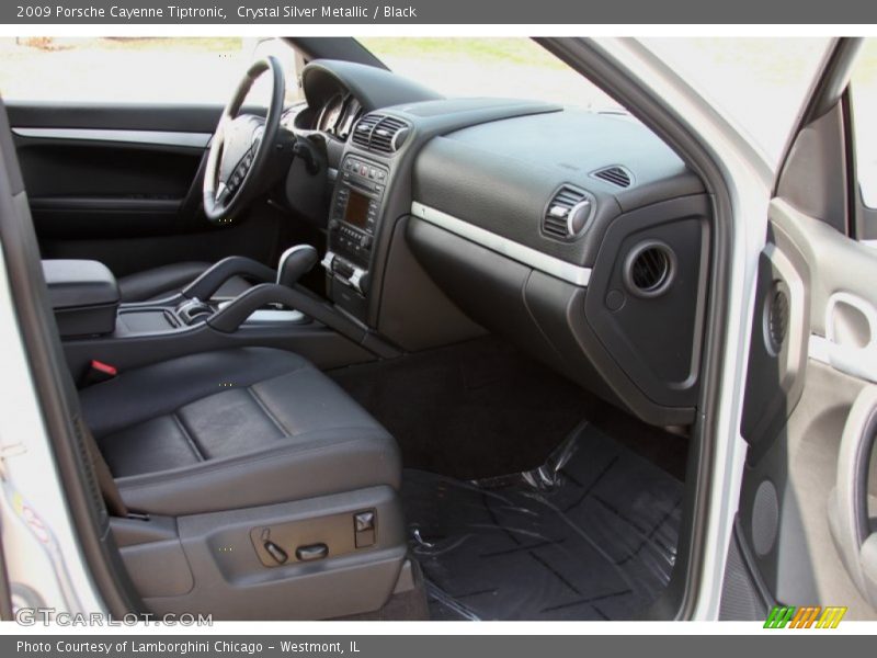 Crystal Silver Metallic / Black 2009 Porsche Cayenne Tiptronic