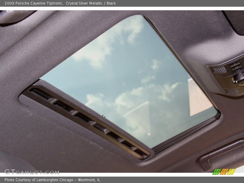 Crystal Silver Metallic / Black 2009 Porsche Cayenne Tiptronic