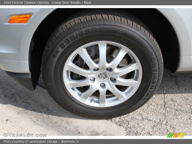 Crystal Silver Metallic / Black 2009 Porsche Cayenne Tiptronic
