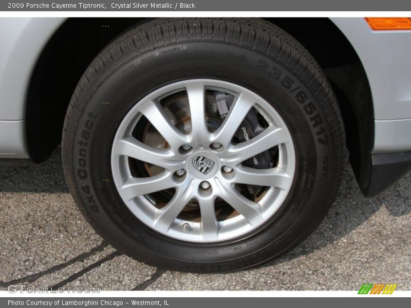 Crystal Silver Metallic / Black 2009 Porsche Cayenne Tiptronic