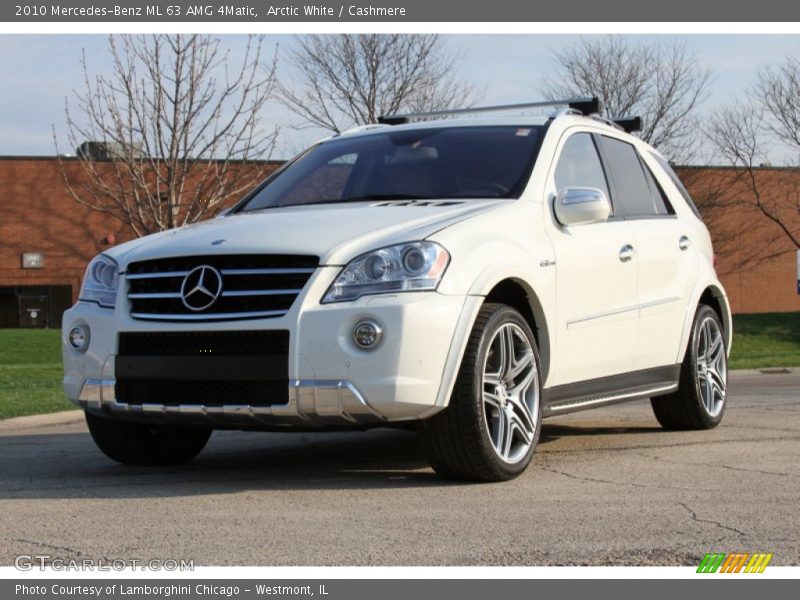 Front 3/4 View of 2010 ML 63 AMG 4Matic