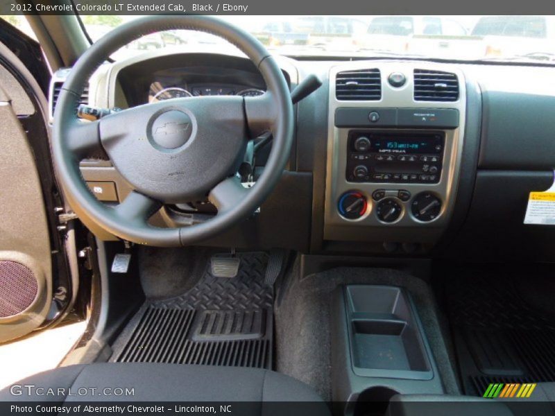 Black / Ebony 2012 Chevrolet Colorado LT Extended Cab
