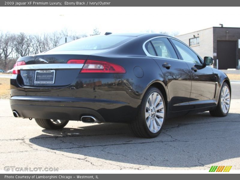Ebony Black / Ivory/Oyster 2009 Jaguar XF Premium Luxury