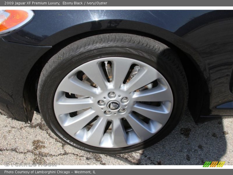Ebony Black / Ivory/Oyster 2009 Jaguar XF Premium Luxury