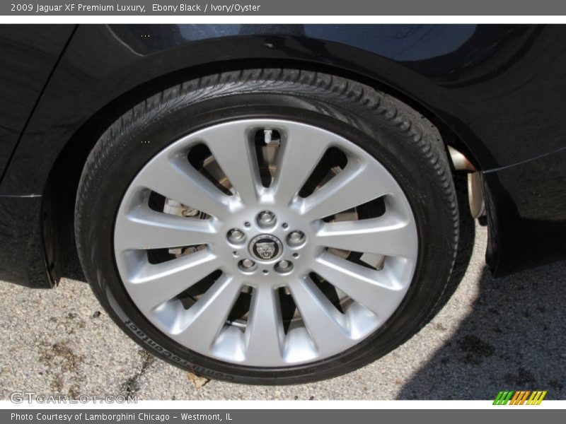 Ebony Black / Ivory/Oyster 2009 Jaguar XF Premium Luxury