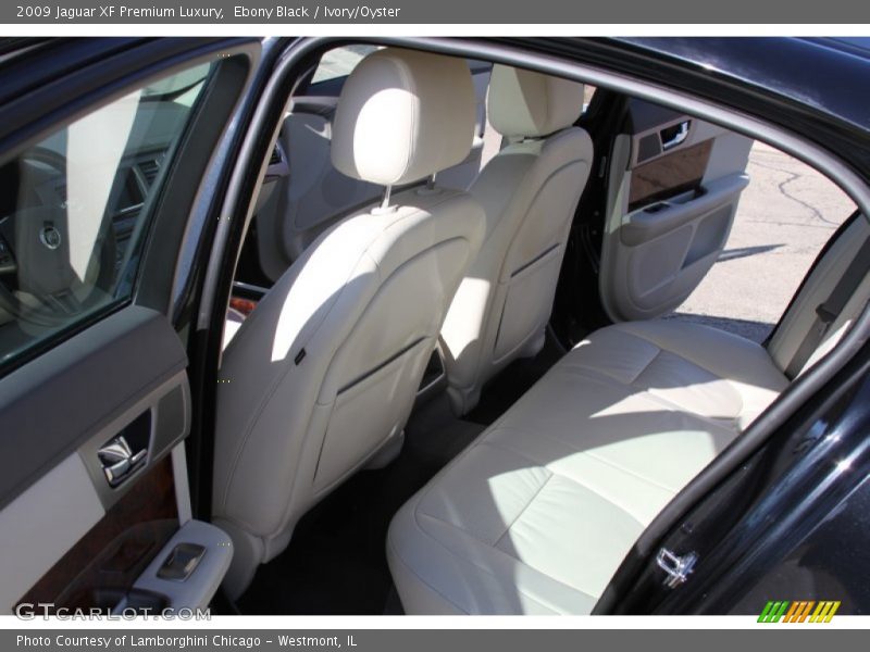 Ebony Black / Ivory/Oyster 2009 Jaguar XF Premium Luxury