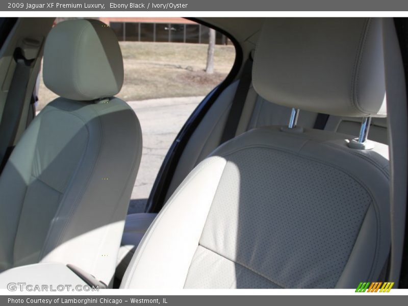 Ebony Black / Ivory/Oyster 2009 Jaguar XF Premium Luxury