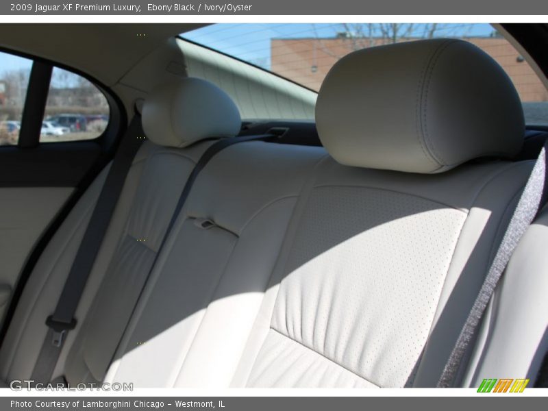Ebony Black / Ivory/Oyster 2009 Jaguar XF Premium Luxury