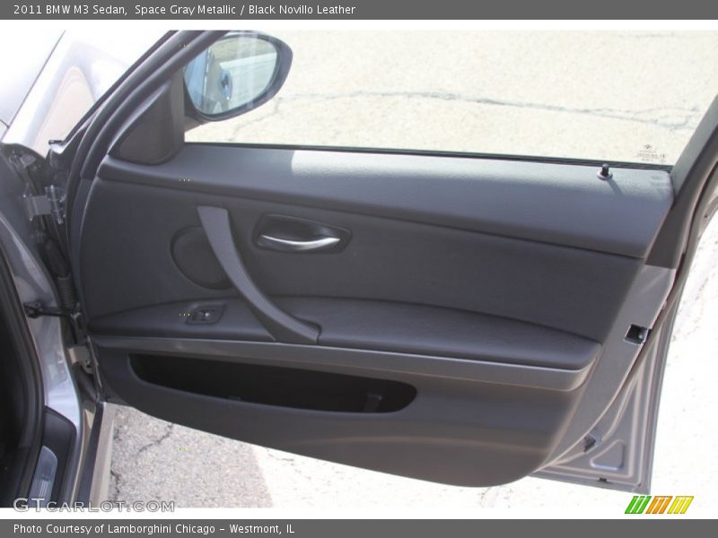 Space Gray Metallic / Black Novillo Leather 2011 BMW M3 Sedan