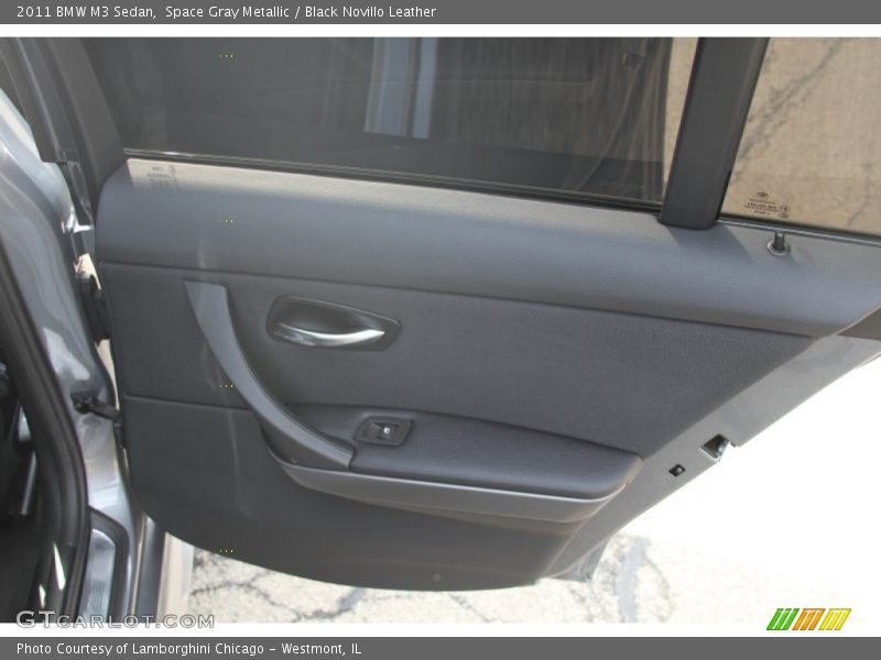 Space Gray Metallic / Black Novillo Leather 2011 BMW M3 Sedan