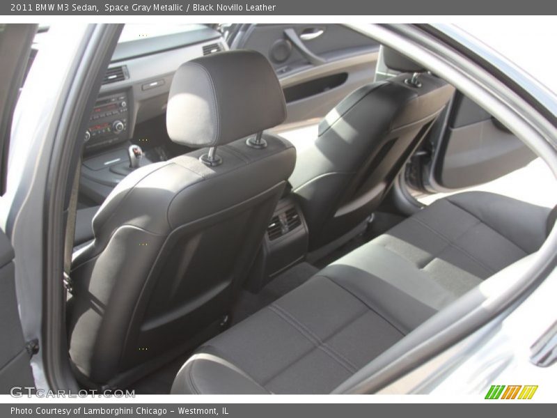 Space Gray Metallic / Black Novillo Leather 2011 BMW M3 Sedan