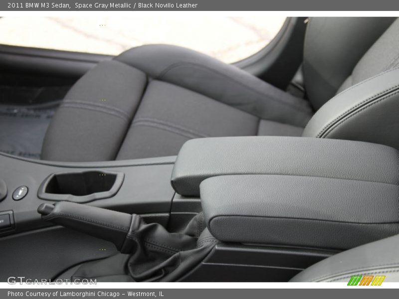 Space Gray Metallic / Black Novillo Leather 2011 BMW M3 Sedan